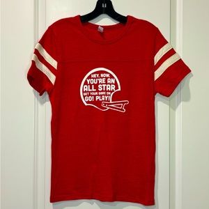 Alternative Earth Allstar Short Sleeve Women’s T-Shirt Football Size Small
